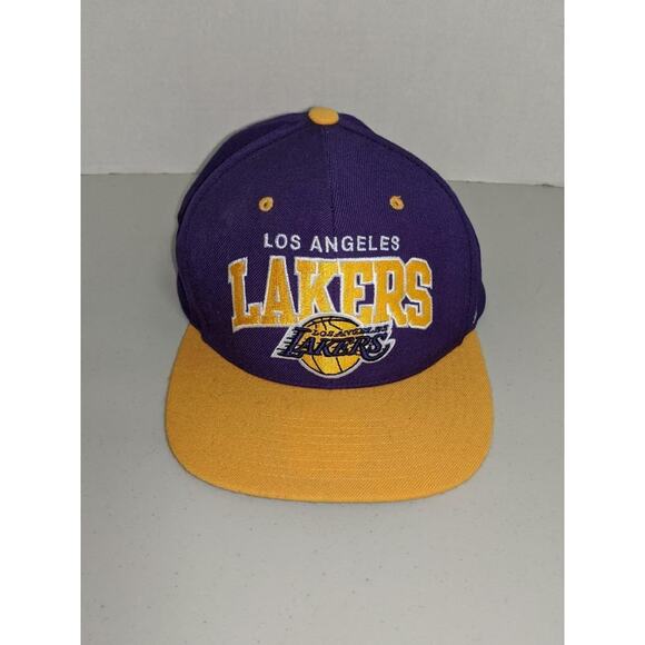 Los Angeles Lakers Hat Cap Mitchell & Ness Wool Snapback -0720T10 - Picture 1 of 4